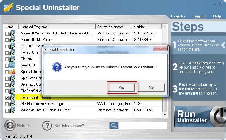 How do I Uninstall BitTorrent Toolbar - Remove BitTorrent Toolbar from ...