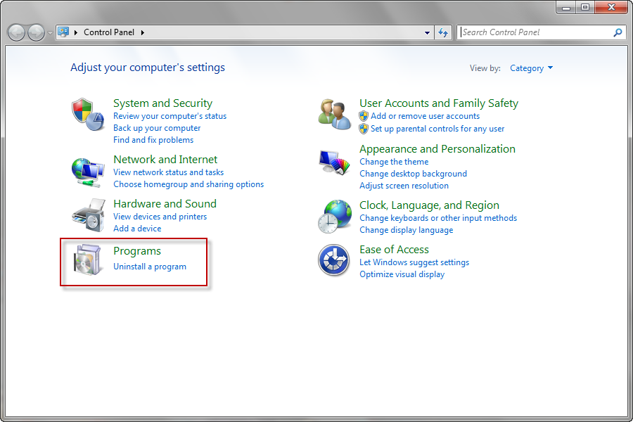 uninstall Avira AntiVir Professional manually step2 - Windows Program ...
