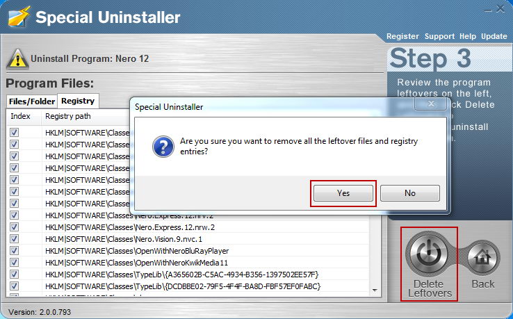 uninstall_Nero12_with_Special_Uninstaller3