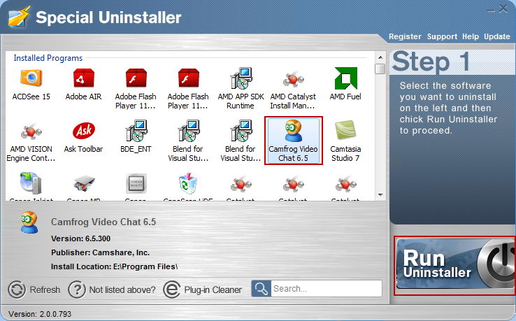 uninstall_Camfrog_with_Special_Uninstaller1