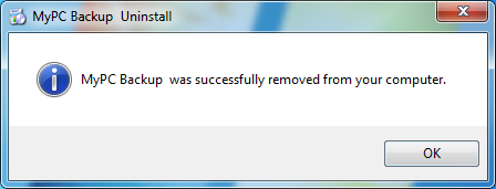 uninstall_MyPCBackup_program