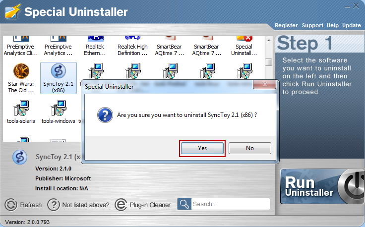 Uninstall_SyncToy_with_Special_Uninstaller2