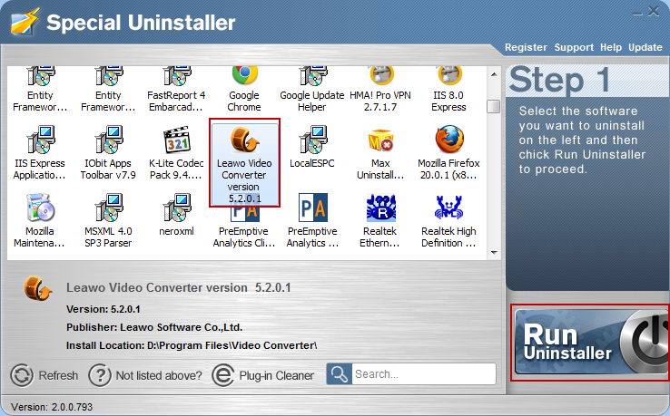 uninstall_Leawo_AVI_Converter_with_Special_Uninstaller1