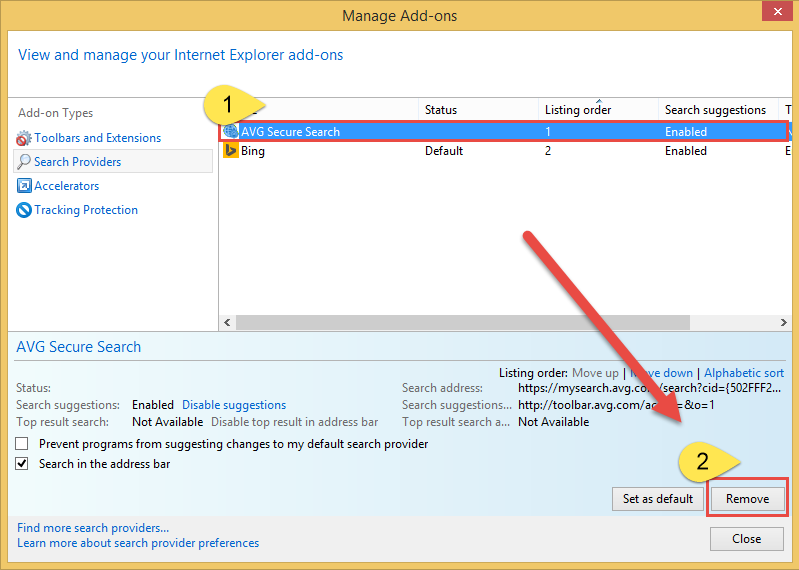 remove_AVG_secure_search