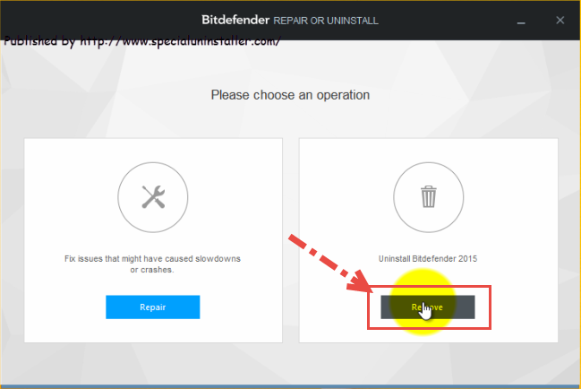 Bitdefender_remove_process