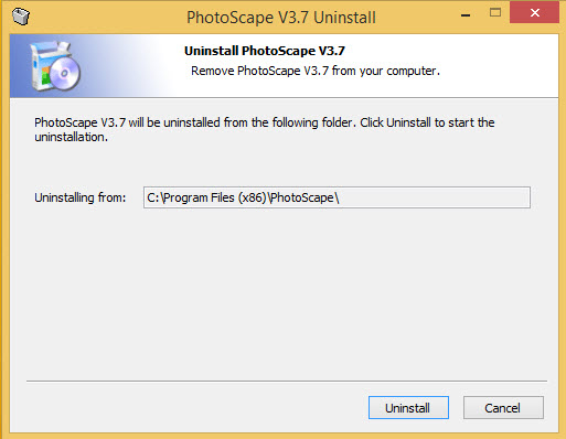 PhotoScape_uninstall