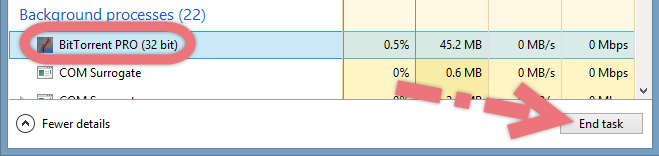 close-bittorrent-pro