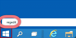 open-registry-editor-in-start-menu