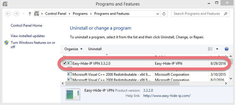 remove-easy-hide-ip-vpn-on-pc