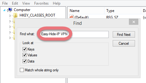search-for-easy-hide-ip-vpn-leftovers