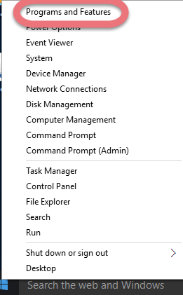 programs-and-features