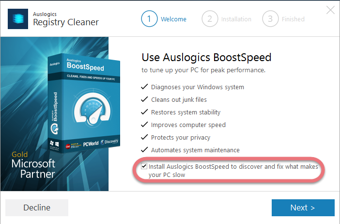bundled-program-of-auslogics-registry-cleaner
