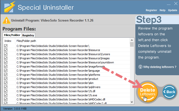 remove-videosolo-screen-recorder-using-su-3