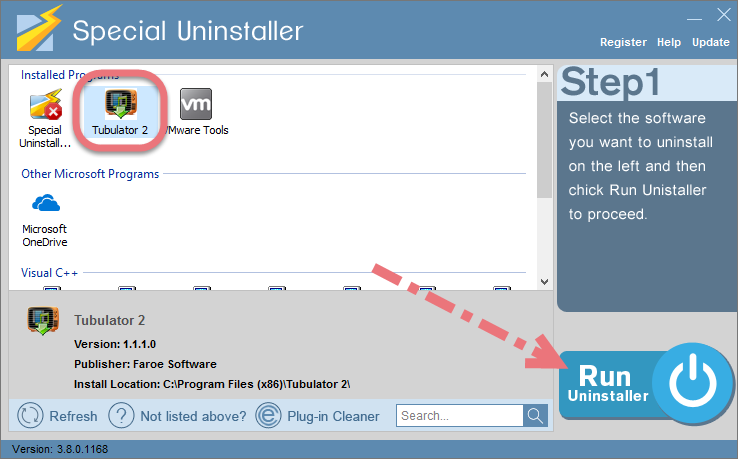 Remove Tubulator 2 using Special Uninstaller.