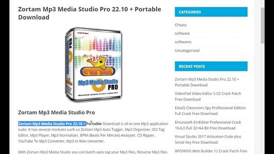 Zortam Mp3 Media Studio